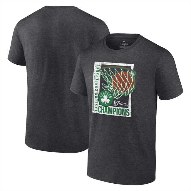 Men's Boston Celtics Heather 2024 Eastern Conference Champions Full Court Trap T-Shirt,We sell and wholesale Men's Boston Celtics Heather 2024 Eastern Conference Champions Full Court Trap T-Shirt on line form chian!